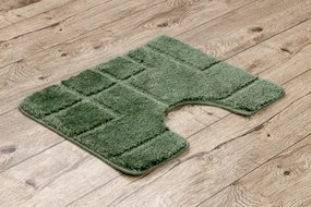 Sada kúpeľňových koberčekov SUPREME LINES línie, zelená