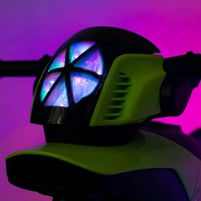 Baby Mix Detská elektrická motorka Police, zelená