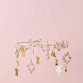 Ib Laursen Dekoratívna girlanda Coloured Beads 180 cm