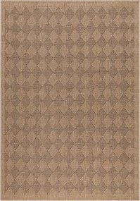 Kusový koberec Dhaka 8713 Black, 80x150, hnedá, chodba / predsieň, Ayyildiz