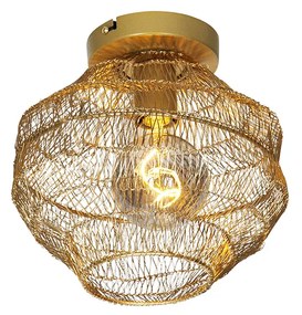 Orientálne stropné svietidlo zlaté 25 cm - Vadi