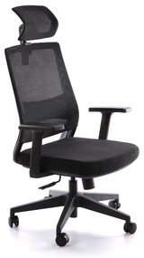 Kancelárska stolička Falco 1 + 1 ZADARMO, čierna