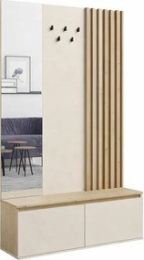 PREDSIEŇOVÁ STENA ESTER KAŠMÍR + DUB ARTISAN 120 cm