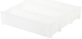 Súprava 6 bielych oddeľovačov do zásuvky Compactor Drawer Dividers