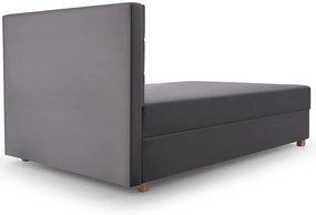 Jednolôžková posteľ 120 cm Picasso II (sivá) (s úl. priestorom a matracom) . Vlastná spoľahlivá doprava až k Vám domov. 1071512