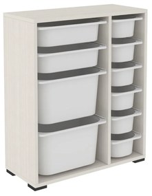 Organizér na hračky Dremonka 10 (biela). Akcia -16%. Vlastná spoľahlivá doprava až k Vám domov. 1124251