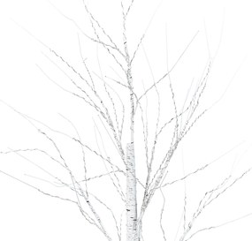 Vonkajšia LED dekorácia stromček 160 cm biela LAPPI Beliani