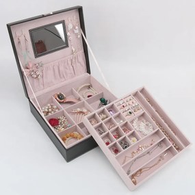 Bezdoteku Šperkovnica Amy čierna