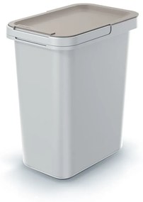 Set odpadkových košov SYSTEM 4x12 l popolavo šedý