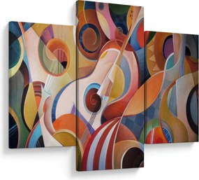 Obraz - Hudobný abstrakt (90x60 cm)