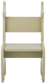 Bloomingville Detská drevená stolička Ibber Grey