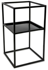 Stojan na kvety 40x24 čierna