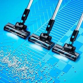 Niceboy ION Hurricane H5 Plus- Bezdrôtový tyčový vysávač 2v1 140W/2200 mAh čierna