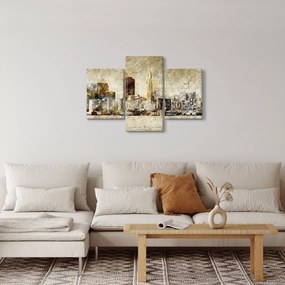 Obraz - Umelecky stvárnené mesto (90x60 cm)