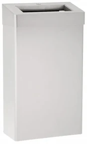 Závesný odpadkový kôš Stella R10 Advanced, 27 l, matný nerez