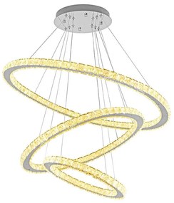 Moderné svietidlo NEDES LED svietidlo + diaľkový ovládač 210W J6355/CH