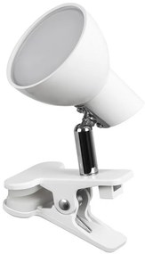 Rabalux NOAH LED lampička s klipom 5W | 360lm | 3000K - biela