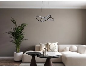 LED Stmievateľný luster na lanku LED/85W/230V 3000-6500K + diaľkové ovládanie