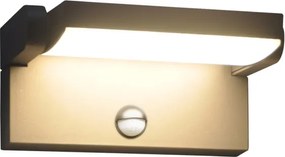 Brilagi-LED Vonkajšie nástenné svietidlo so senzorom ANKLE LED/18W/230V 3000K IP65