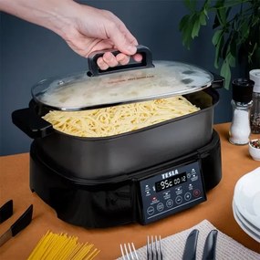 TESLA Electronics MultiCook - Multifunkčný elektrický hrniec 6 l 11v1 1250W/230V