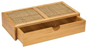 WENKO 25603100 – Organizér ALLEGRE 28x14 cm hnedý