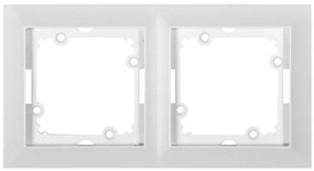 Dvojitý rám MEDIUM white 15210