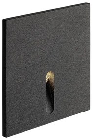 Rabalux 71169 - Vonkajšie schodiskové svietidlo BOVEN LED/3W/230V IP54 čierna