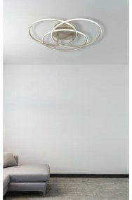 Globo 67355-40N - LED Stropné svietidlo KOMBOS 40W/230V pr. 45,6 cm matný chróm