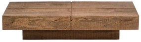 furniture-nabytek.cz - Masívny konferenčný stolík Amberley z mangového dreva, lakovaný, prírodný – 140×70 cm