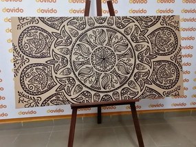 Obraz Mandala s abstraktným prírodným vzorom