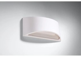 Biele nástenné svietidlo Nice Lamps Farina