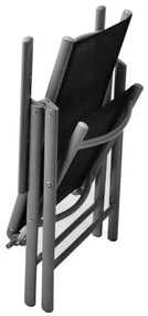 Garthen 6351 Hliníková skladacia stolička s nánožníkom