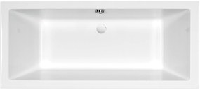 Cersanit Intro obdĺžniková vaňa 170x75 cm biela S301-068