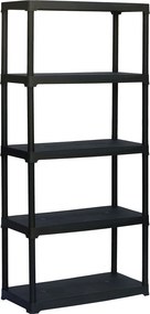ARTPLAST Tempo T80-5 Regál s 5 policami, šírka 80 cm