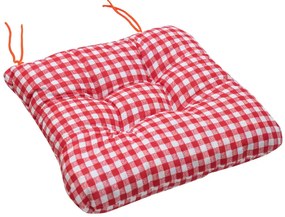 Podložka na stoličku Soft kostička červený