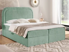 Kontinentálna posteľ Bukirt, Rozmer postele: 120x200, Dostupné poťahy: Coral 55