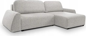 Rohová sedacia súprava Paloma II (svetlosivá)