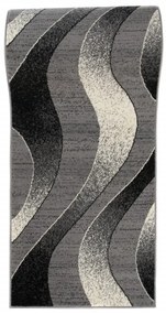 DECOREUM Koberec sivý  K857A CRM Rozmery: šírka 100 cm  cm