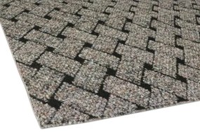 Koberce Breno Čistiaca zóna VECTRA 200 0316, šíře role 200 cm, béžová, viacfarebná