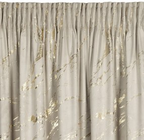 ZATEMŇOVACÍ ZÁVES NA PÁSKE MOLLY 140X270 CM VZOROVANÁ