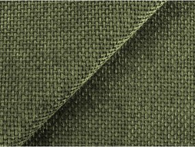 Zelená ženilková rozkladacia/s úložným priestorom rohová pohovka (ľavý roh/do L) Kona – Makamii