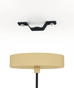 Eglo 390206 - Luster na lanku COROJAL 1xE27/40W/230V zlatá/hnedá