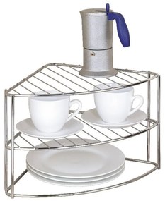 Rohová polica Wenko Dish