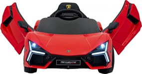 Elektrické autíčko Lamborghini Revuelto červené
