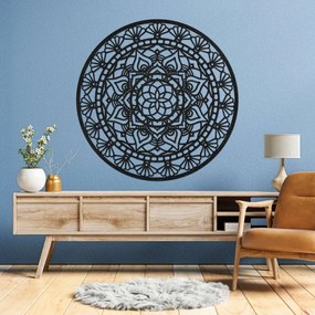 Drevená Mandala na Stenu - Ručne vyrezávaná dekorácia | SENTOP HDF0507