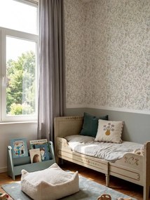 Tapeta Lúka Priatelia s kačkami a zajačikami 280x50