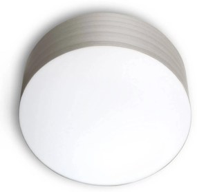 LZF Gea stropné svietidlo 0-10V dim, Ø 30 cm, sivé