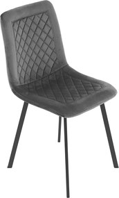 Jedálenská stolička DCL-973 GREY4 Farba: Sivá