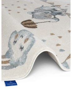 Krémový detský koberec ø160 cm Walk like an Elephant Rainbow – Villeroy&amp;Boch