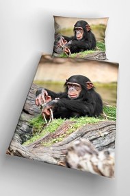 3d obliečky Chimpanzee 140x200 cm